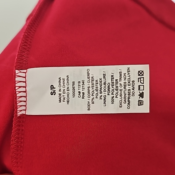 Dynamite Red Off-Shoulder Dress - Picture 4 of 4